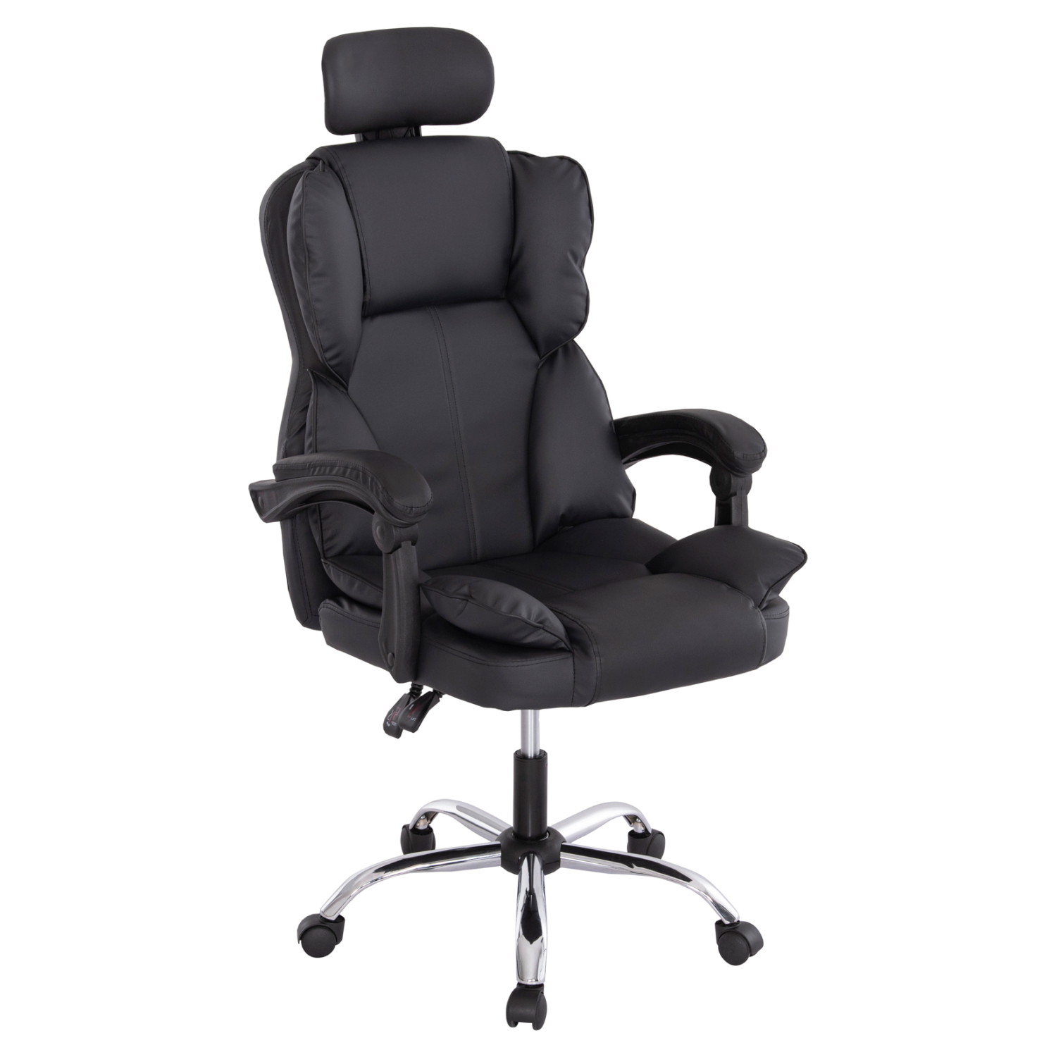 karekla-grafeioy-fb91202-mayro-pvc-nylon